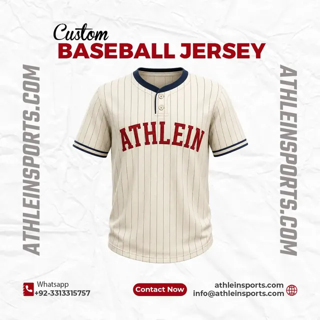 Custom two Button Baseball Jerseys