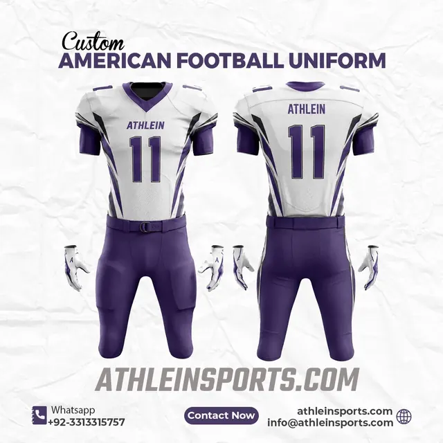 Custom American football pants