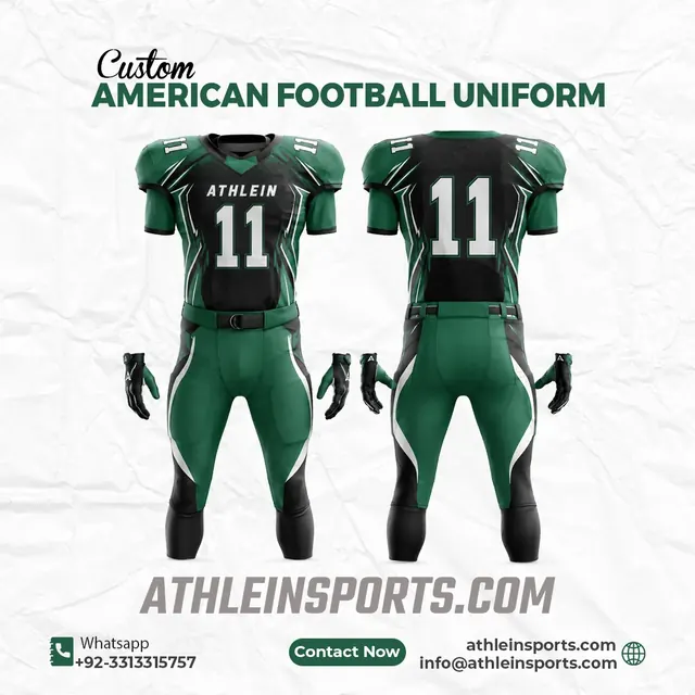 Private-label American football uniform manufacturing