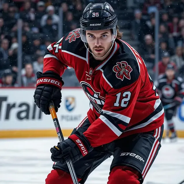 Custom Ice Hockey Uniforms manufactured by Athlein Sports