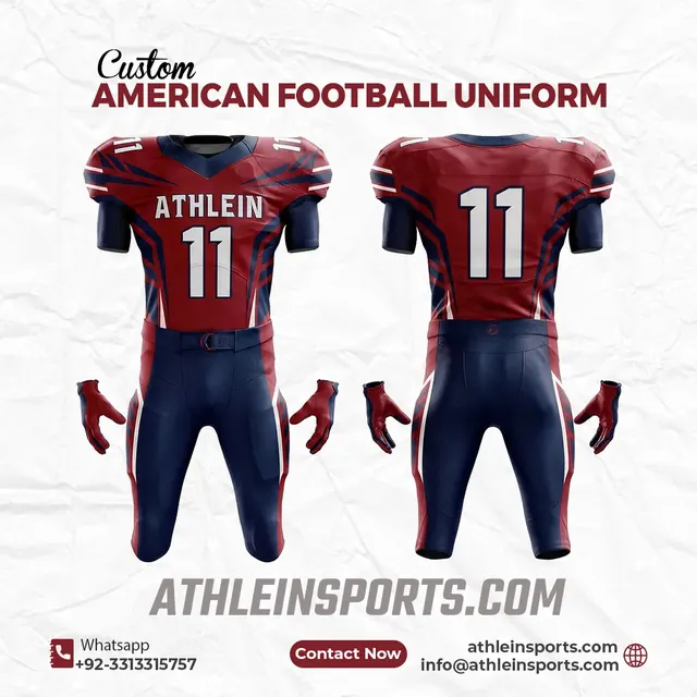 Custom high school football uniforms