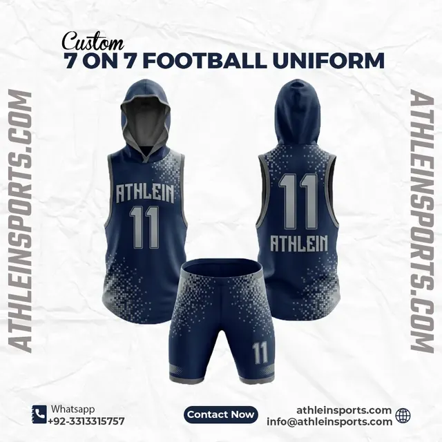 Custom short-sleeve 7-on-7 uniforms