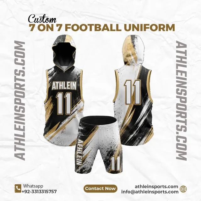 Custom high school 7-on-7 uniforms
