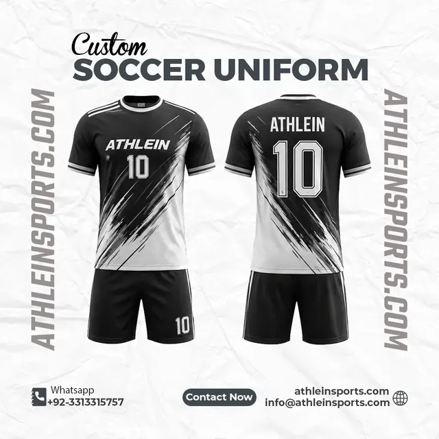 Custom soccer uniform style: Private-label football kit manufacturing