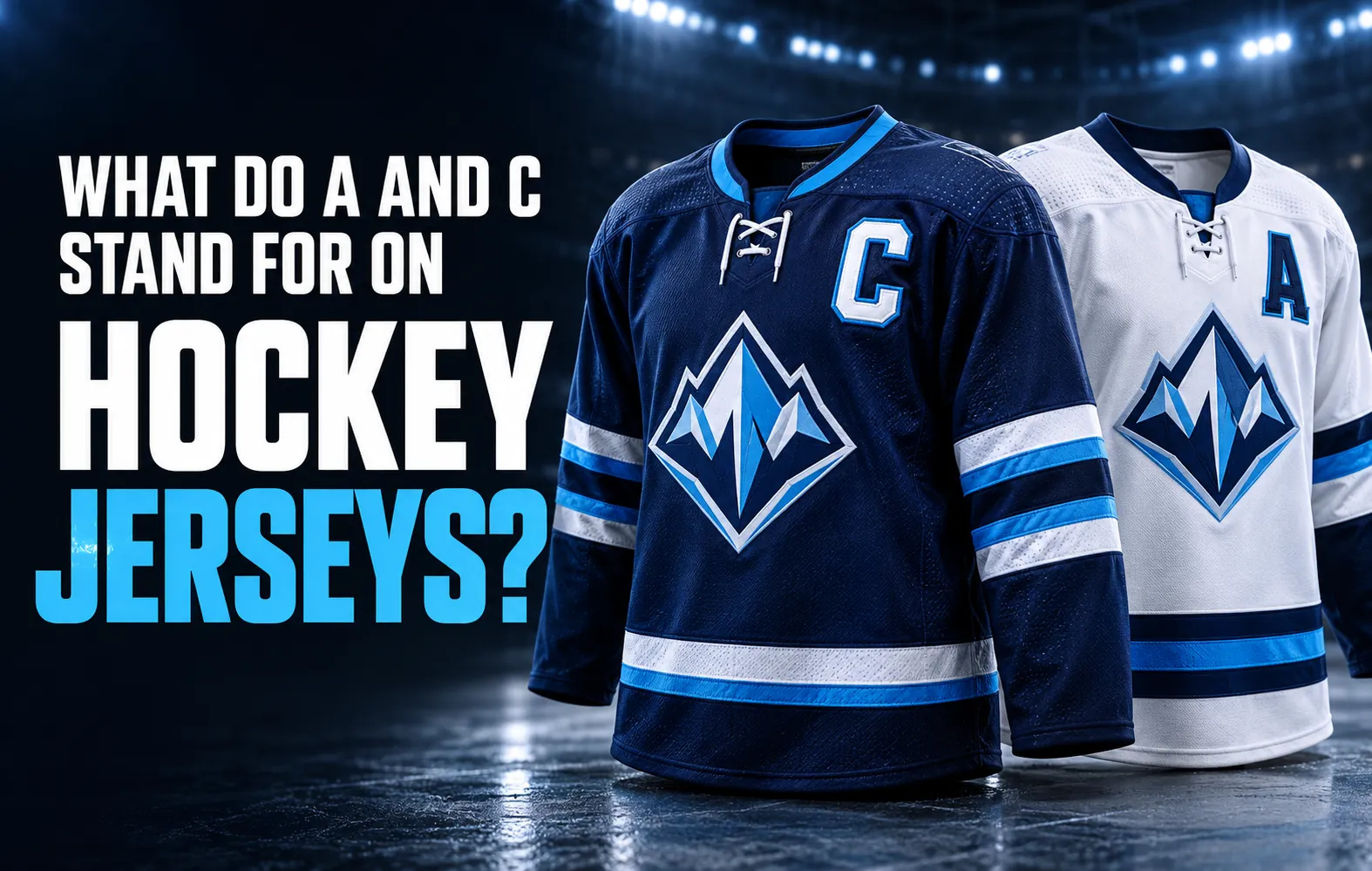 What A and C Mean on Hockey Jerseys | Athlein Sports