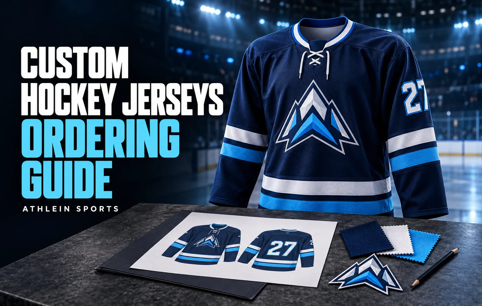Custom Hockey Jerseys Ordering Guide | Athlein Sports