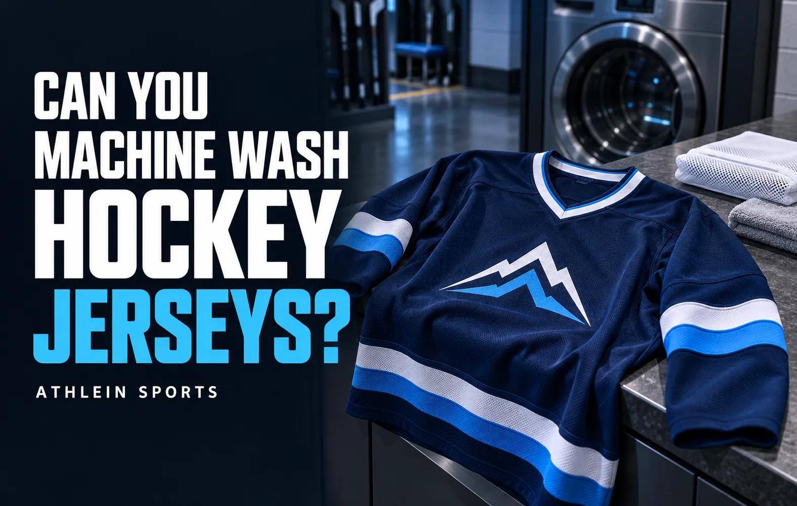 Can You Machine Wash Hockey Jerseys? | Athlein Sports