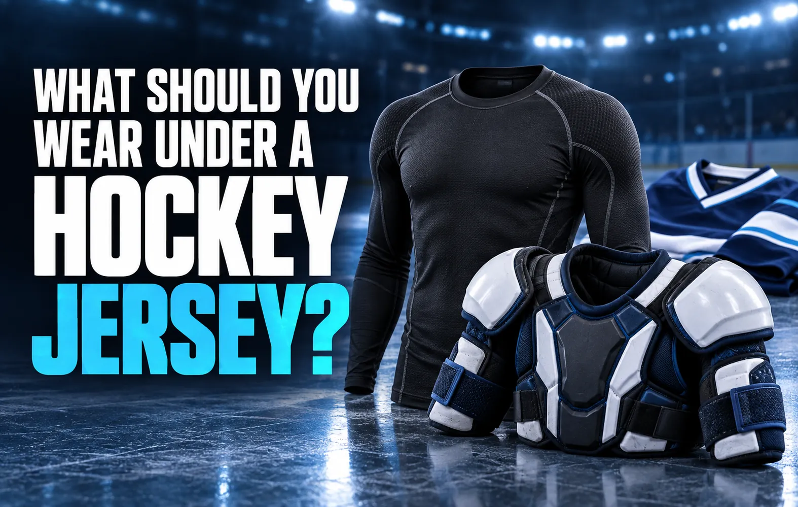 What to Wear Under a Hockey Jersey | Athlein Sports