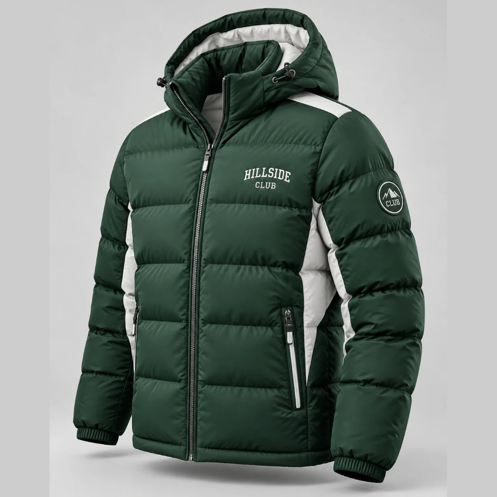 Custom Alpine Club Puffer Jacket - Athlein Sports