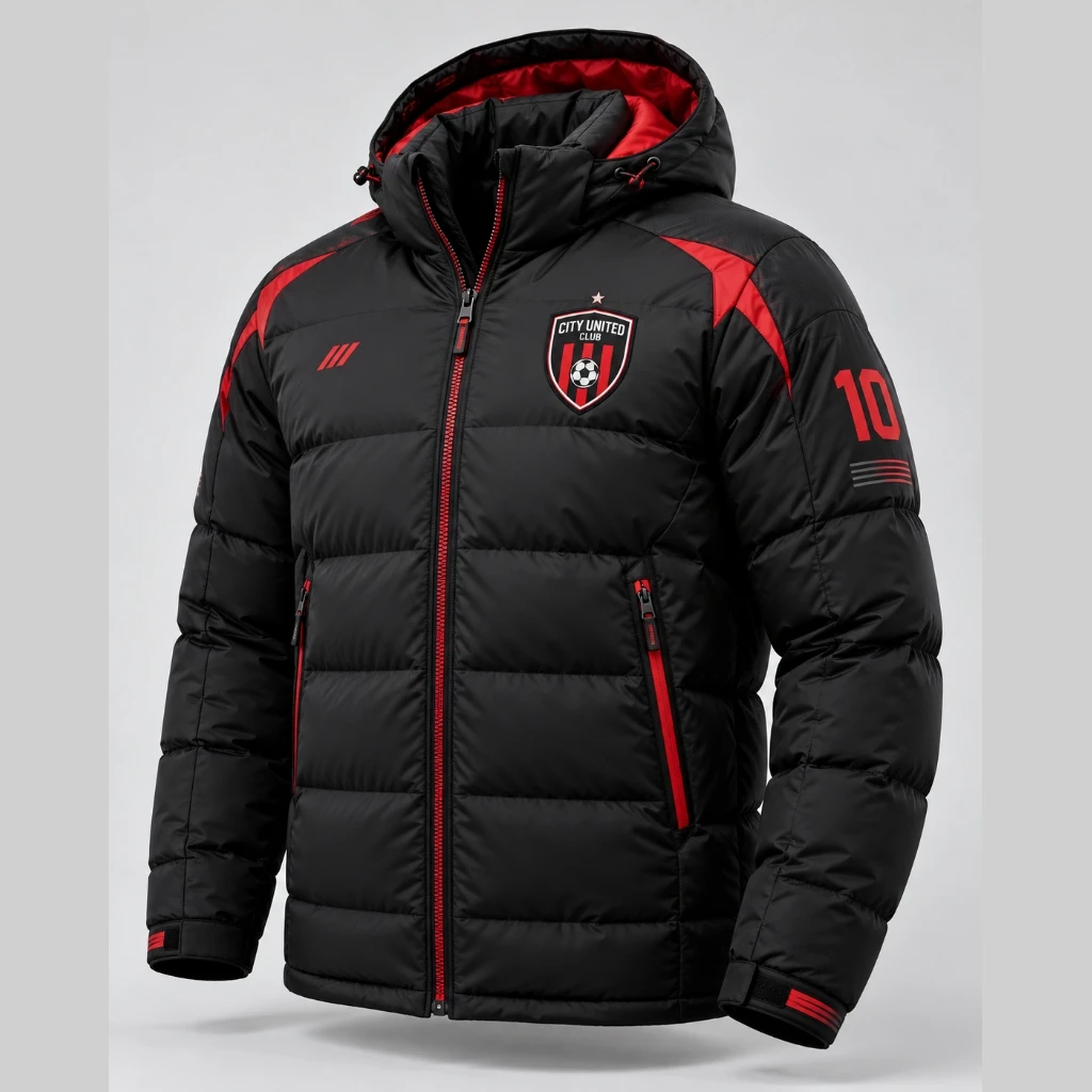 Custom Club Sideline Puffer Jacket - Athlein Sports
