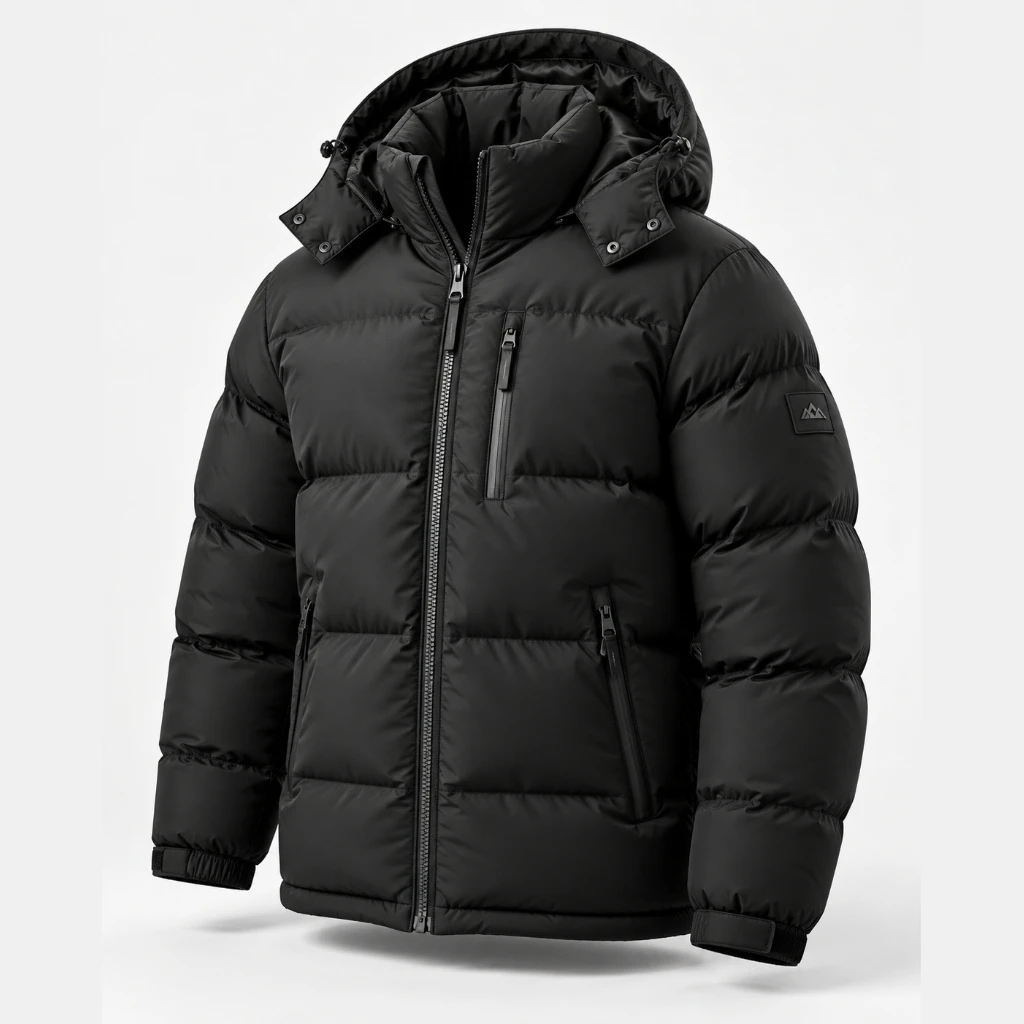 Custom Heavyweight Alpine Down Puffer Jacket - Athlein Sports