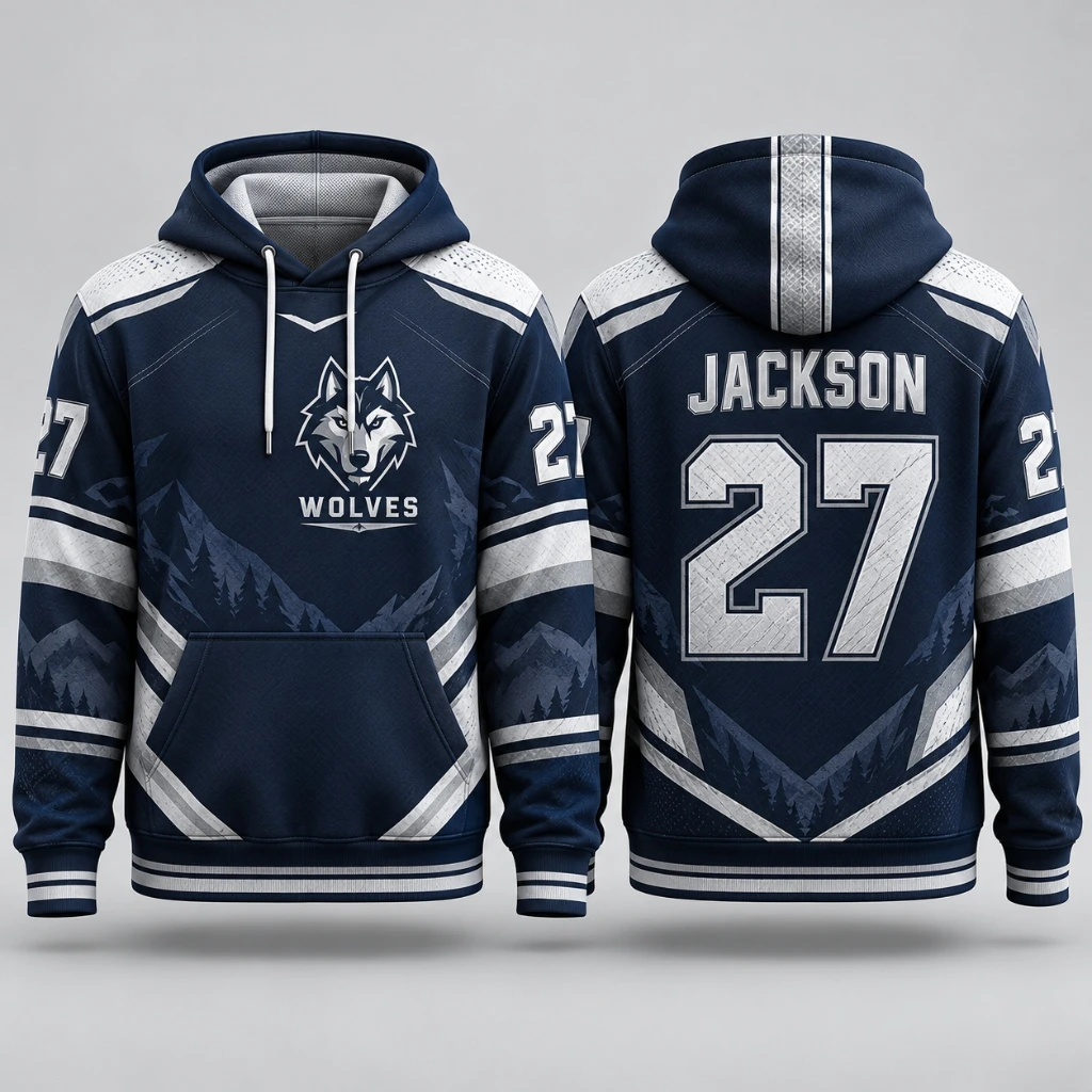 Custom Sublimated Hockey Hoodie - Athlein Sports
