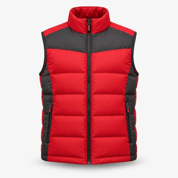Custom Team Colorblock Puffer Vest - Athlein Sports