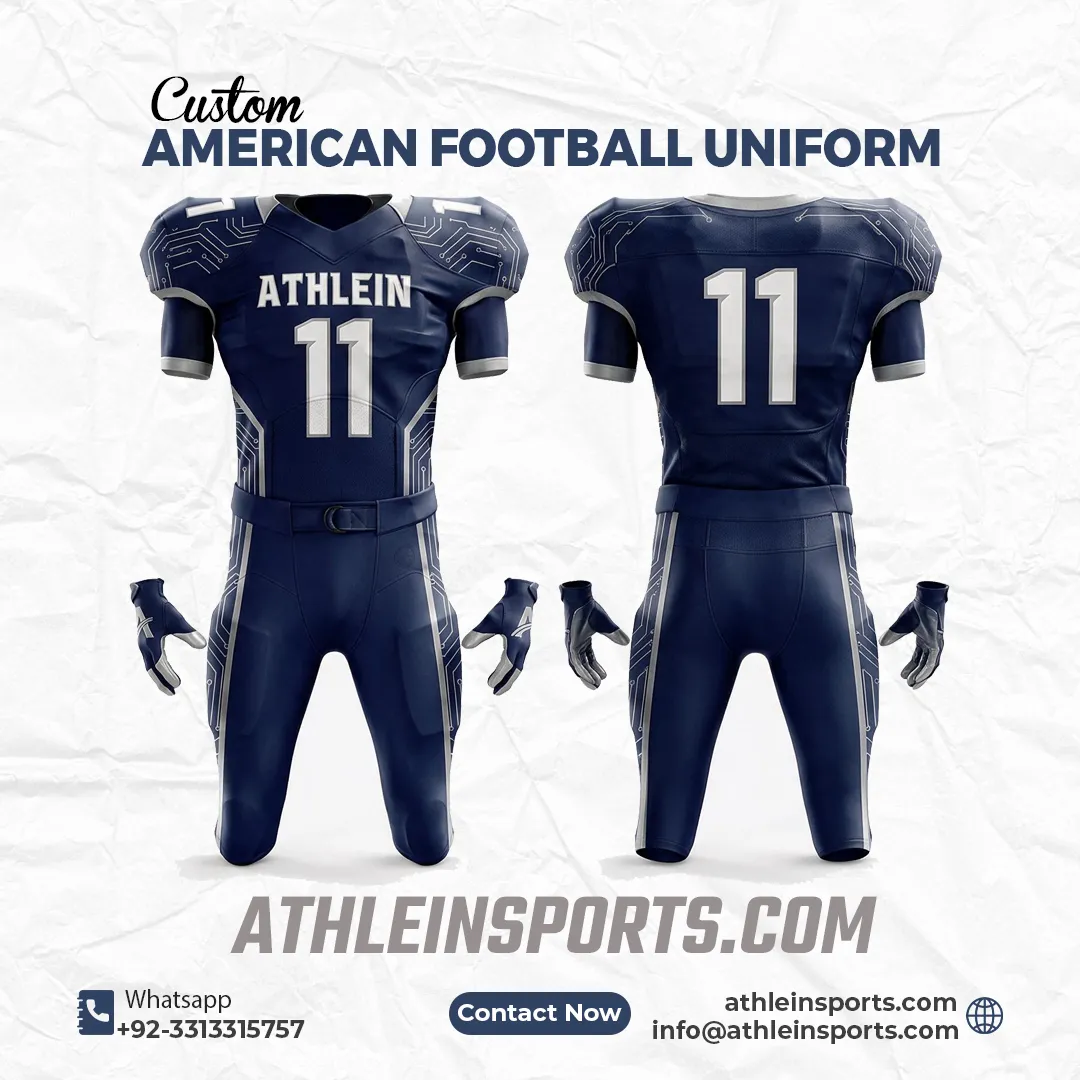 Custom Tackle Football Uniform Sets